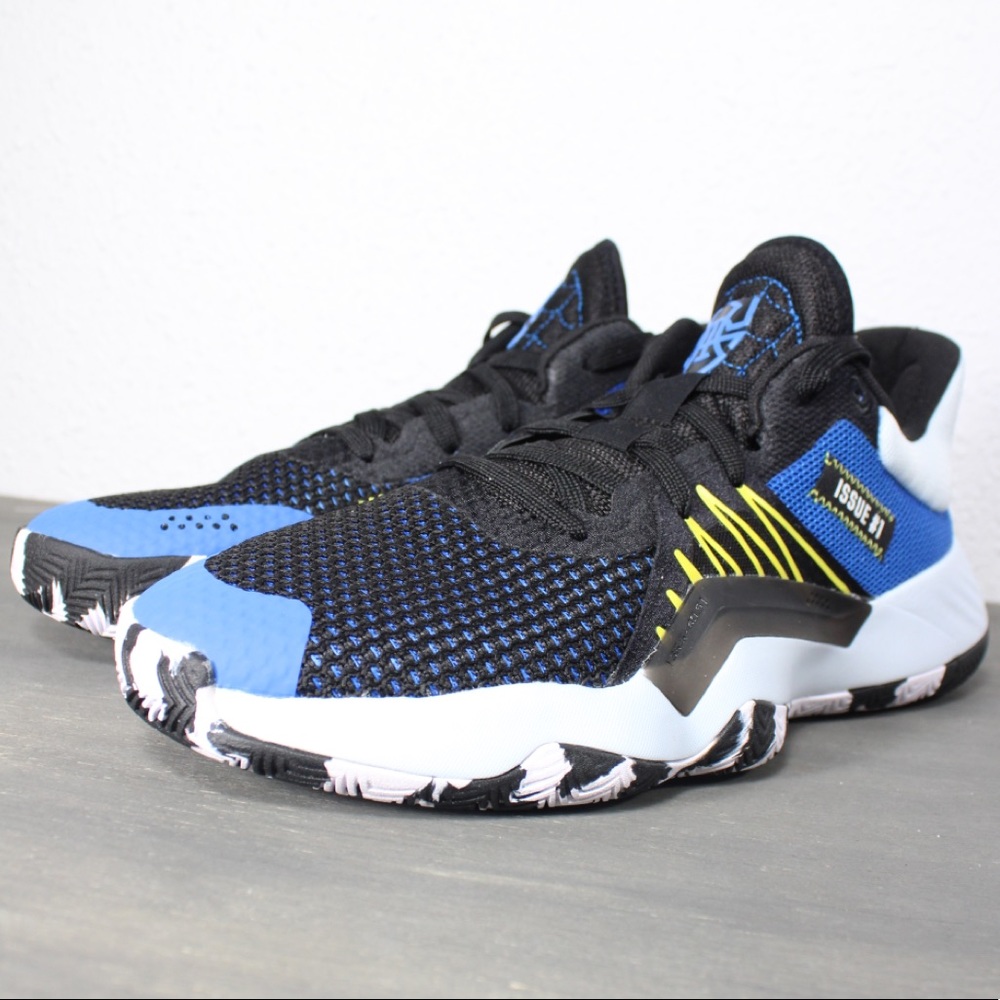Adidas D.O.N. Issue #1 Basketball Shoes Size 9 EF9908 Glory Blue